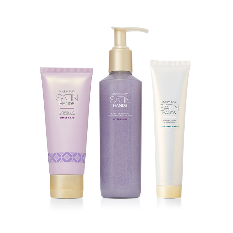 SET DE MANOS DE SEDA CITRUS LILAC